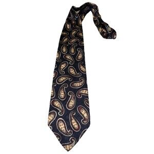 Jacob’s Roberts Ltd Silk Tie For James Davis Hand Sewn Made In USA